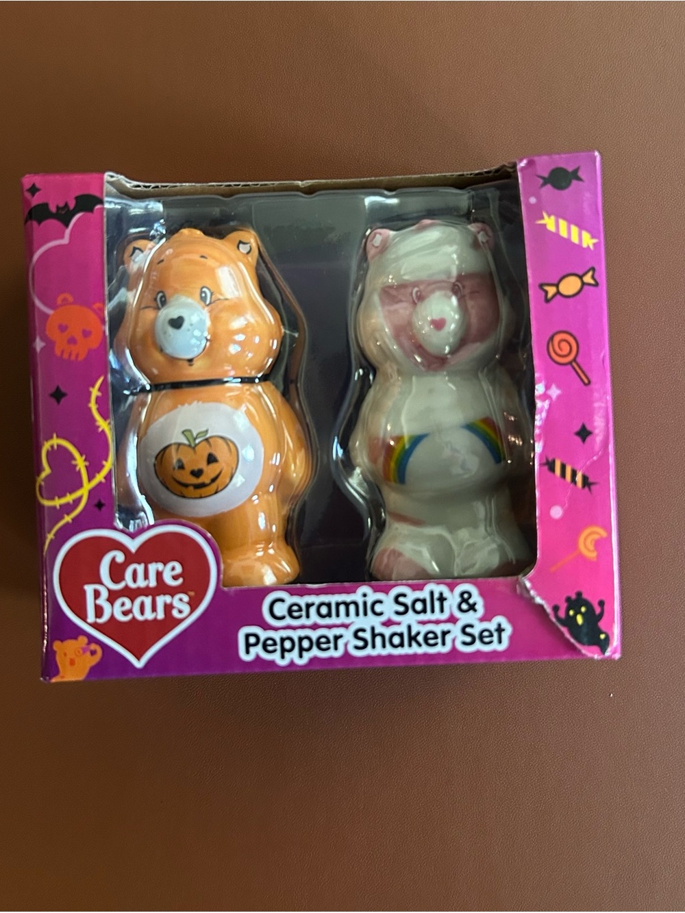 Care Bears Ceramic Halloween Salt & Pepper Shaker Set